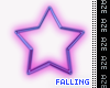 Falling Stars Purple M