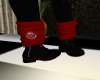 BADD: Blk Bt w/red sock