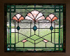 ~P~ Stained Glass Window