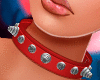 Devil Girl Red Choker
