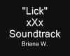 Lick Sound Track