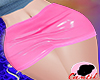 K- Latex Pink Skirt