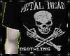 ♰ Metal Head Top