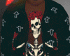 Jacket Rose Skull