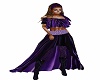 purple frilly skirt/pant