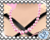 [L] Rose Pearl Necklace