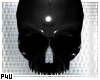 -P- PVC Wall Skull