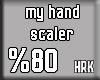 hrk. my hand scaler 80