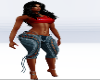 DJM Low Laced Capri
