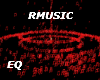 EQ Red Music Particles