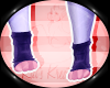 Paw Socks - Purple