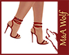 MW- Profondo Rosso Heels