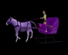*LL* purple HorseSleigh
