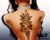 *LS tattoo back  Flower