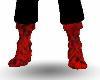 Armor Boots Red/Black