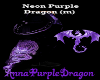 Neon Purple Dragon M