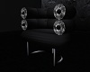 blk solitaire game chair