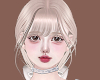 maroe blond bangs