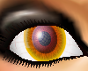 shiny orange eyes