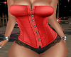 Corset & Panties Red
