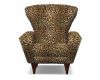 Leopard Highback Chair