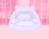 Purple Kitty Chair