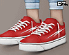 rz. Zed Red Sneakers