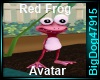 [BD] Red Frog Avatar