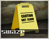 Caution Floor Sign