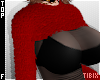 Red Fur Shrug