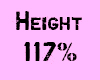 Height 127%