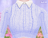 w. Cute Blue Sweater