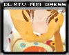 [DL]MTV White Mini Dress