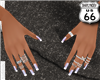 SD Lilac French Manicure