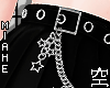 空 Skirt Emo Black 空