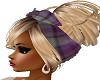 Headwrap Blond~Purple 