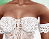 Crochet  White Dress