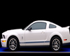 GT500 White Mustang
