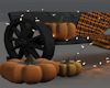 Halloween Bench/Pumpkins