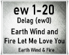 Earth Wind and Fire...