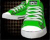 *B* Green Converse