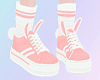 ~Peach Bunny Sneakers~