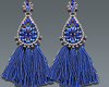 H* Dev Earrings Blue