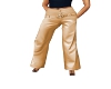 Beige Flaired Trousers