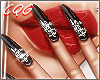 CG: Sexy BLACK Nails.