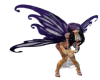 Purple Animated fairy