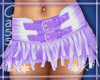 [CC] Fringed Skirt Lilac