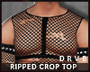 ♂️Ripped Crop Top