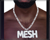 M Mesh Necklace L Cuban