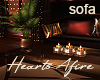 Hearts Afire Sofa Set
